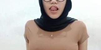 Jilbab Cantik Colmek Sampe Becek