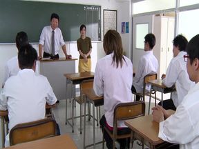 Married Female Teacher Who Has Become a Sex Toy for Her Students