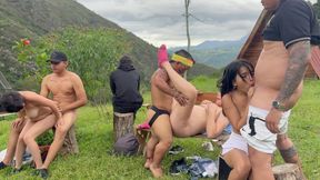 OUTDOOR SEX, Young Latinos Pay Penance To An Indian Dwarf With Hard Sex To Get Out Of His Enchanted Lands
