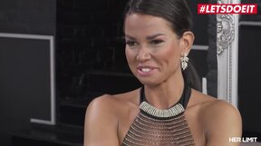 LETSDOEIT - Titty COUGAR Chloe Lamoure Anal Creampie From Heavy White Shaft