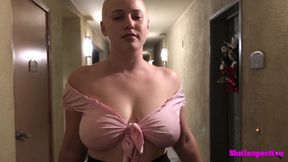 SlutInspection - Busty Slut Sells Pillows and Fucks Customer