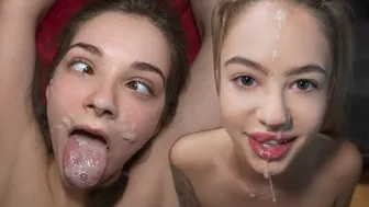 bra888 .com - Young Amateur Sluts Choose Cum Over College In Hot Facial Compilation