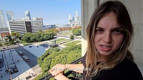 I'm taking a walk through Buenos Aires with my young wife  All I can say is anal &mdash;  orgasm &mdash;  cum facial