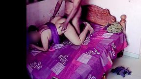 Doggystyle Pussy Creampie of sexy Desi Housewife