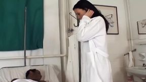 Horny&#x1F975; Nurse Takes Rough Asshole from Fresh Patient