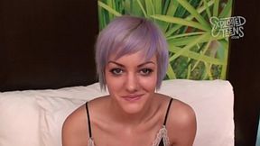 Tiny Gothic Teen Amateur Getting Fucked Hard