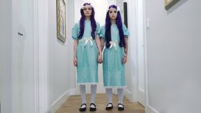 Step Sisters Jessae Rosae & Val Steele Fuck One Guy In The Shining Parody - StepSis Full Video