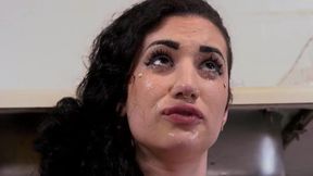 Busty Brunette Tied Down And Fucked - Arabelle Raphael