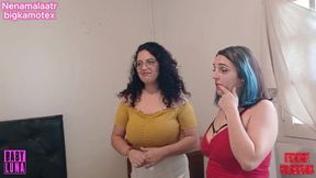 Cuatro amantes en acci&#x00F3;n &mdash;  pareja compartida &mdash;  emociones intensas y caricias prohibidas