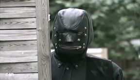 Rough Series 097 - Blindfolded mature whore spanked