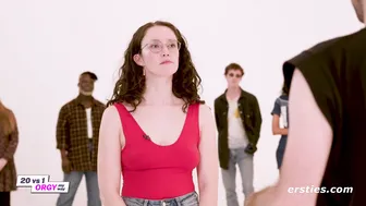 German Group Sex Party 20 vs 1 Orgy My Way Part 1 of 4