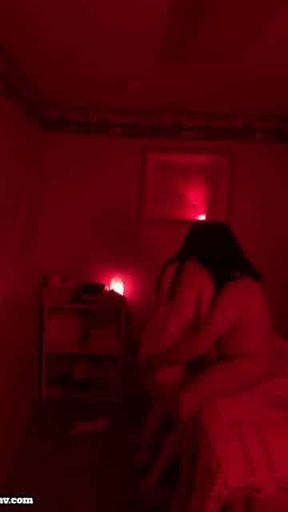 Sex with a massage room guest