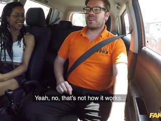 Kira Noir fell for her driving teacher and could not hold back from fucking him