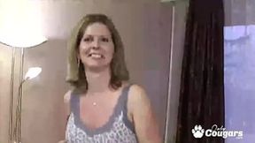 Mature Woman Treated To 3 Young Dicks