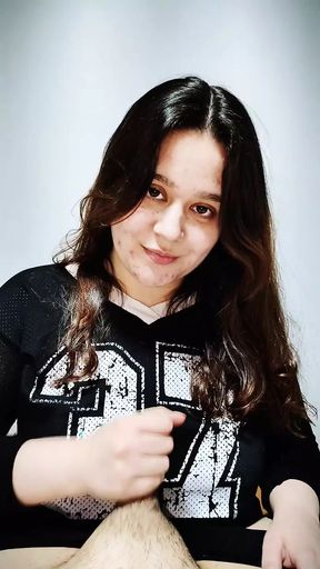 POV: Nicole Masturbates You, Blows You, Gets Fucked