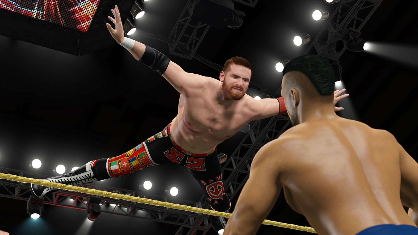 WWE 2K15/美国职业摔角联盟2K15/单机.同屏多人 集成1号升级挡DLC