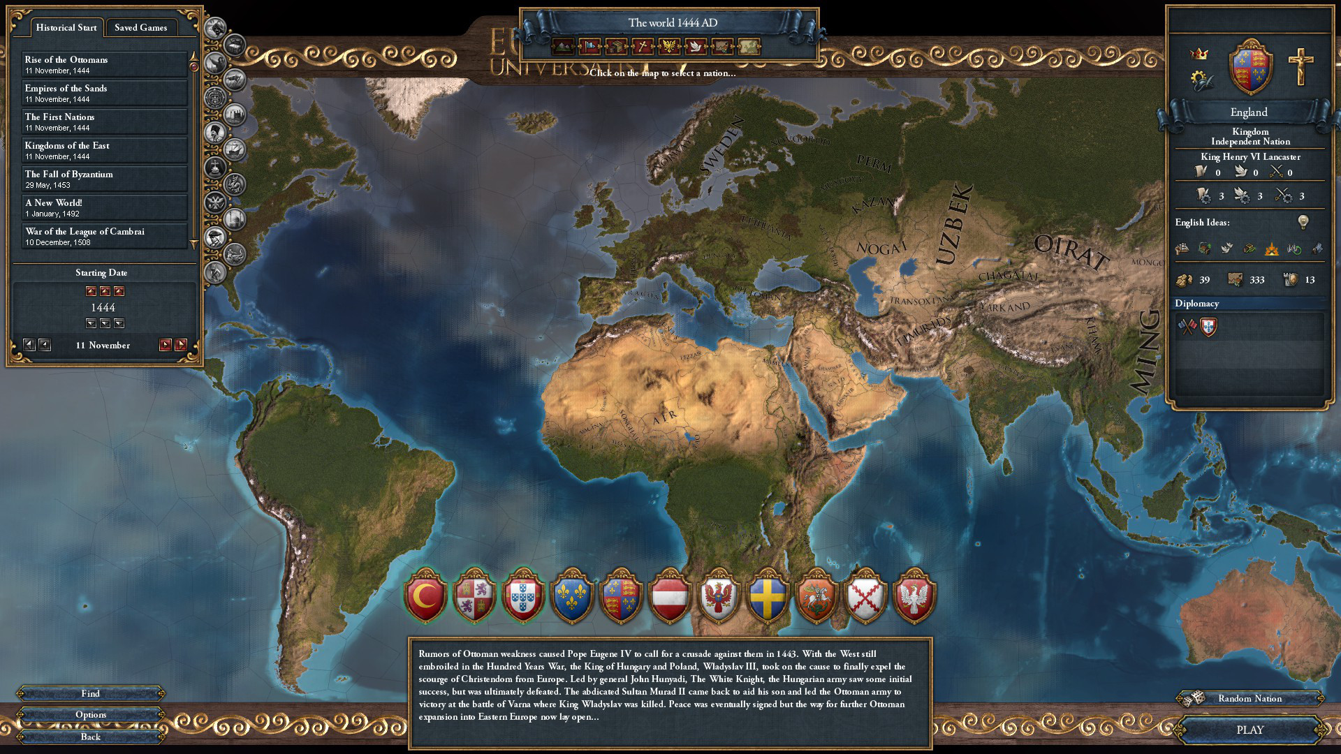 欧陆风云4/Europa Universalis IV（v1.31.3 全DLC整合包）